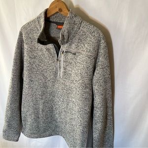 Merrell 1/4 Zip Pullover Gray Men’s Large